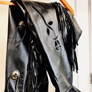 Protech LEATHER APPAREL Chaps Made in the USA (L) Women’s Vintage Secondhand